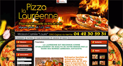 Desktop Screenshot of pizza-la-laureenne-gignac.com